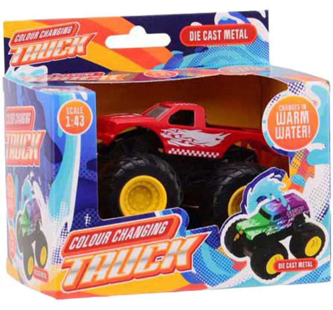 Johntoy 26203 Kleurveranderende Monster Truck - Multi kleuren