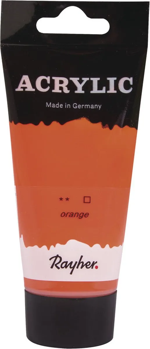 Rayher hobby Acrylverf Oranje 75ml