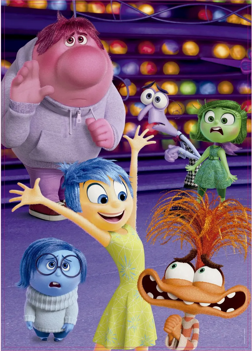 Educa Inside Out 2 Disney Puzzel - 2x500 Stuks Multicolor