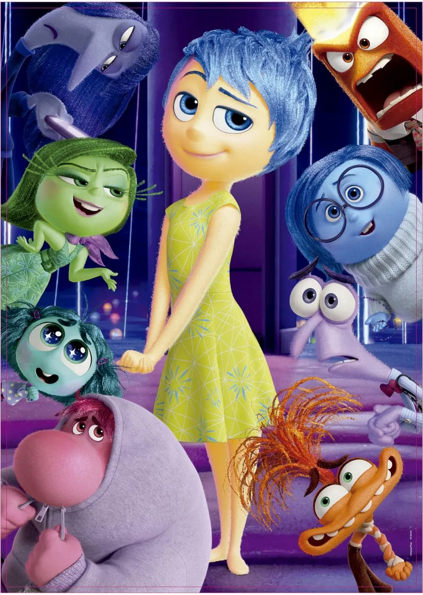 Educa Inside Out 2 Disney Puzzel - 2x500 Stuks Multicolor