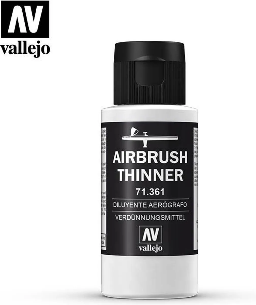 Vallejo Hobbyverf Airbrush Thinner 60ml - Multi