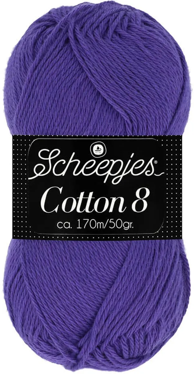 Scheepjes Cotton 8 661 Paars