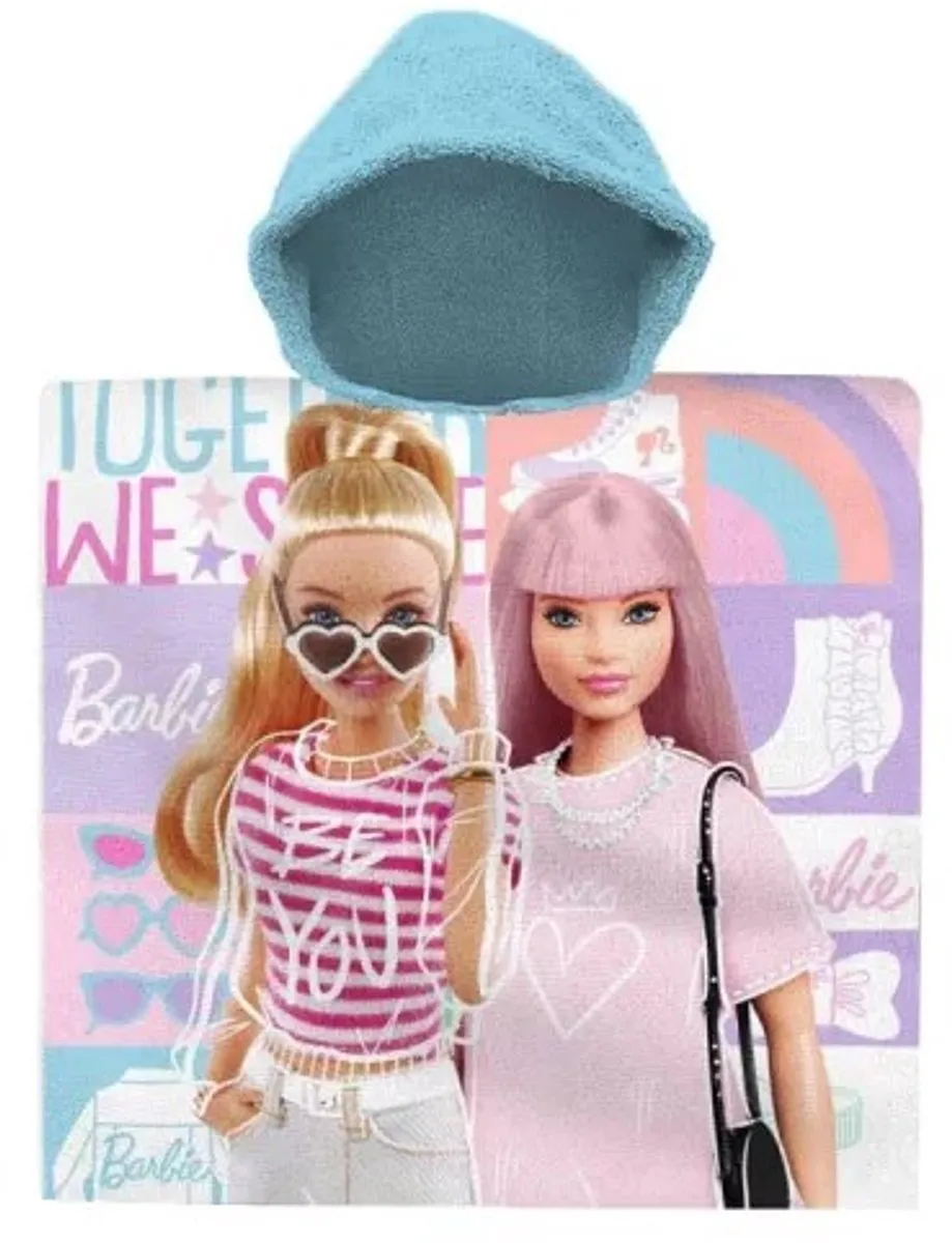 Barbie Baddoek Poncho 60x60cm