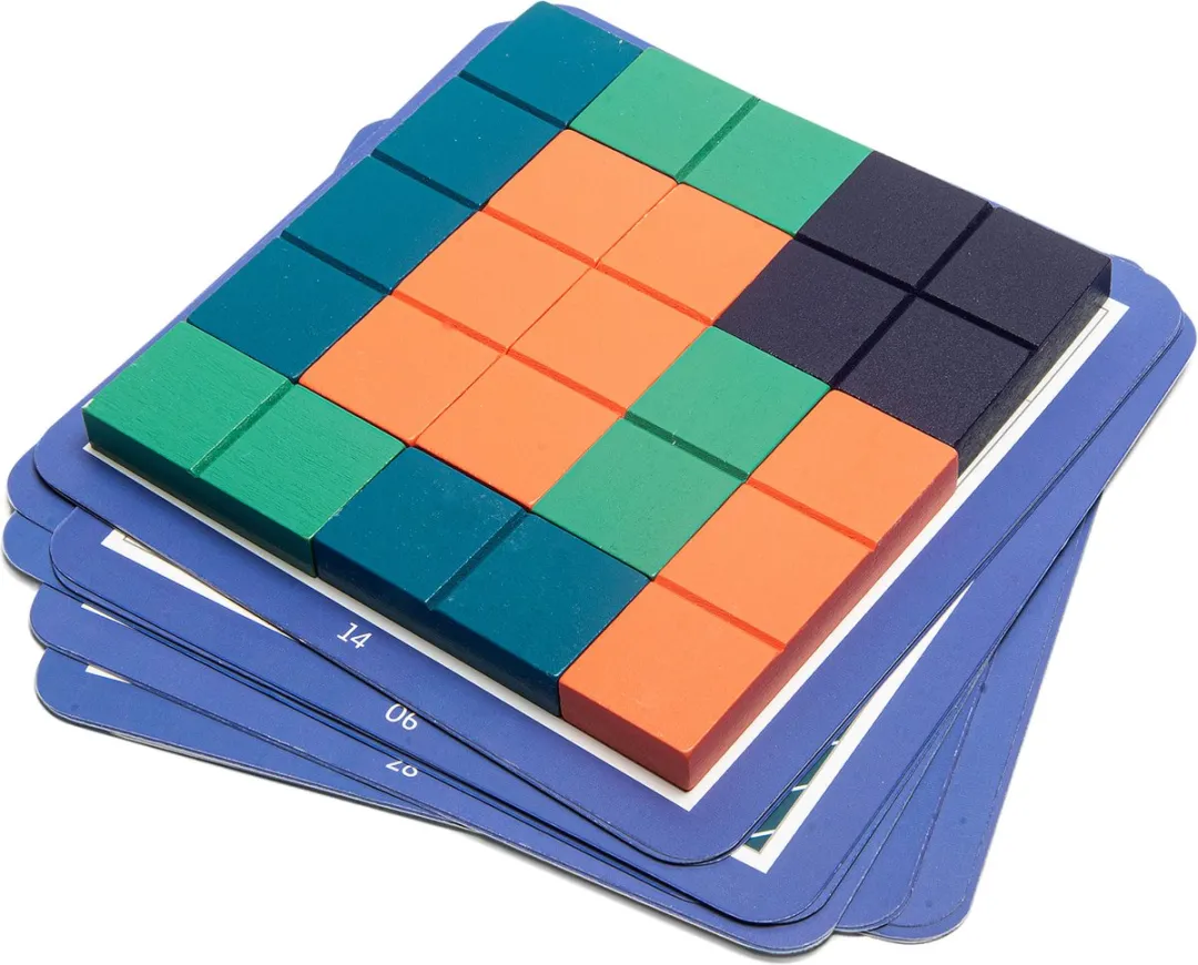 BS Toys Vierkantpuzzel GA451 - Educatief Speelgoed - Meerkleurig