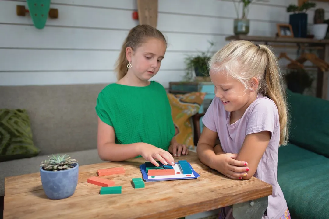BS Toys Vierkantpuzzel GA451 - Educatief Speelgoed - Meerkleurig