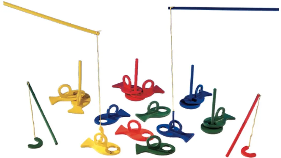 Beleduc Hengelkoorts Houten Spel - 20 Onderdelen - Multicolor