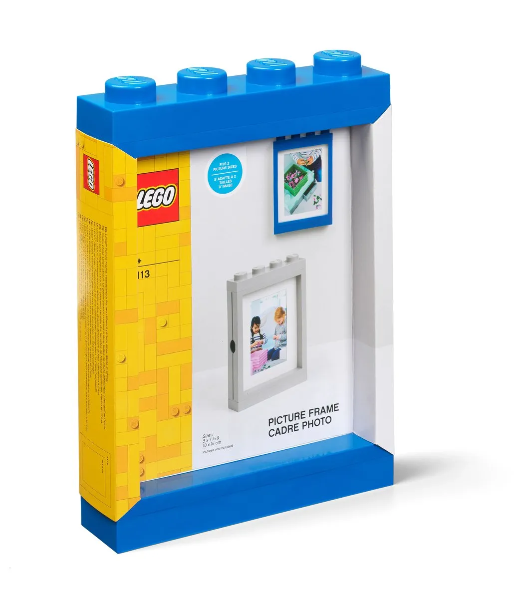 LEGO Fotolijst - 120x268cm - Blauw