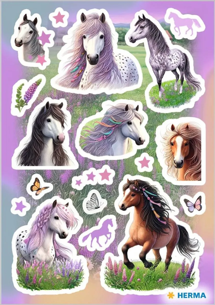 Herma Decoratiestickers Paardenwereld