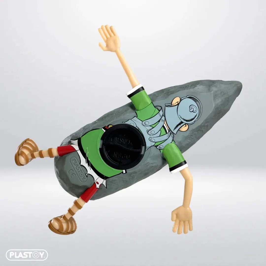 Plastoy Asterix & Obelix Spaarpot - 15cm - Multi