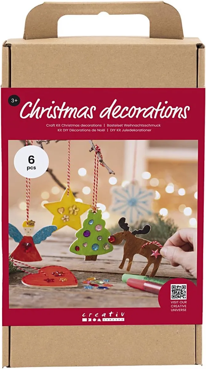 Creativ Company Kerstdecoratie Hobbyset Multicolor