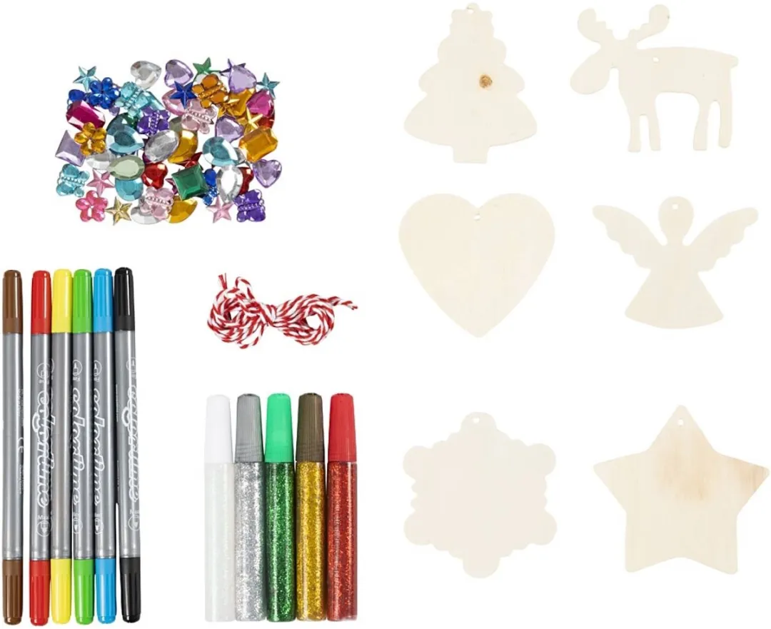 Creativ Company Kerstdecoratie Hobbyset Multicolor