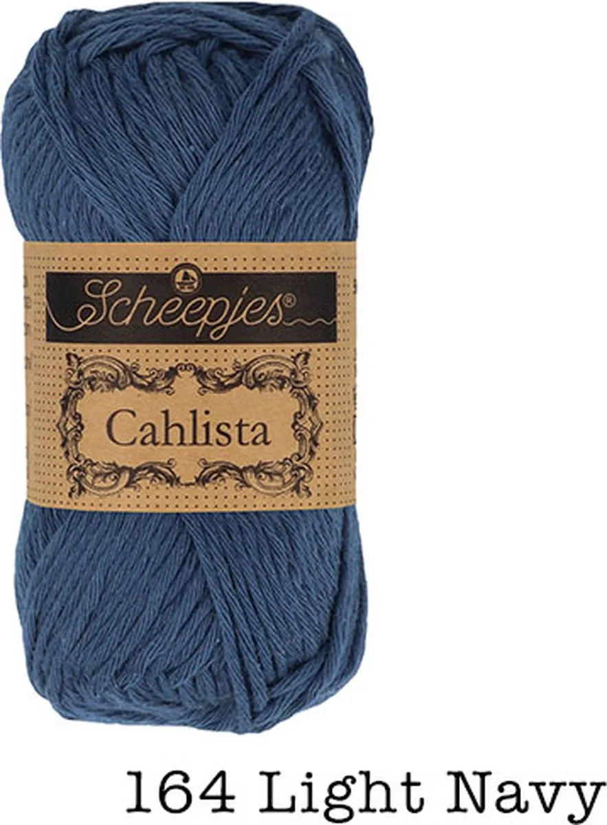 Scheepjes Cahlista Light Navy 164