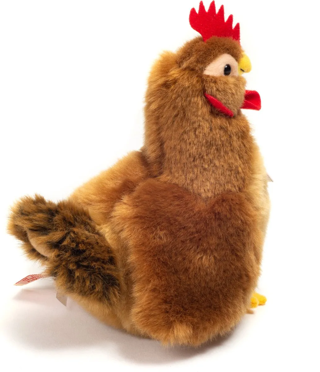 Teddy Hermann Knuffel Kip Lichtbruin - 16 cm