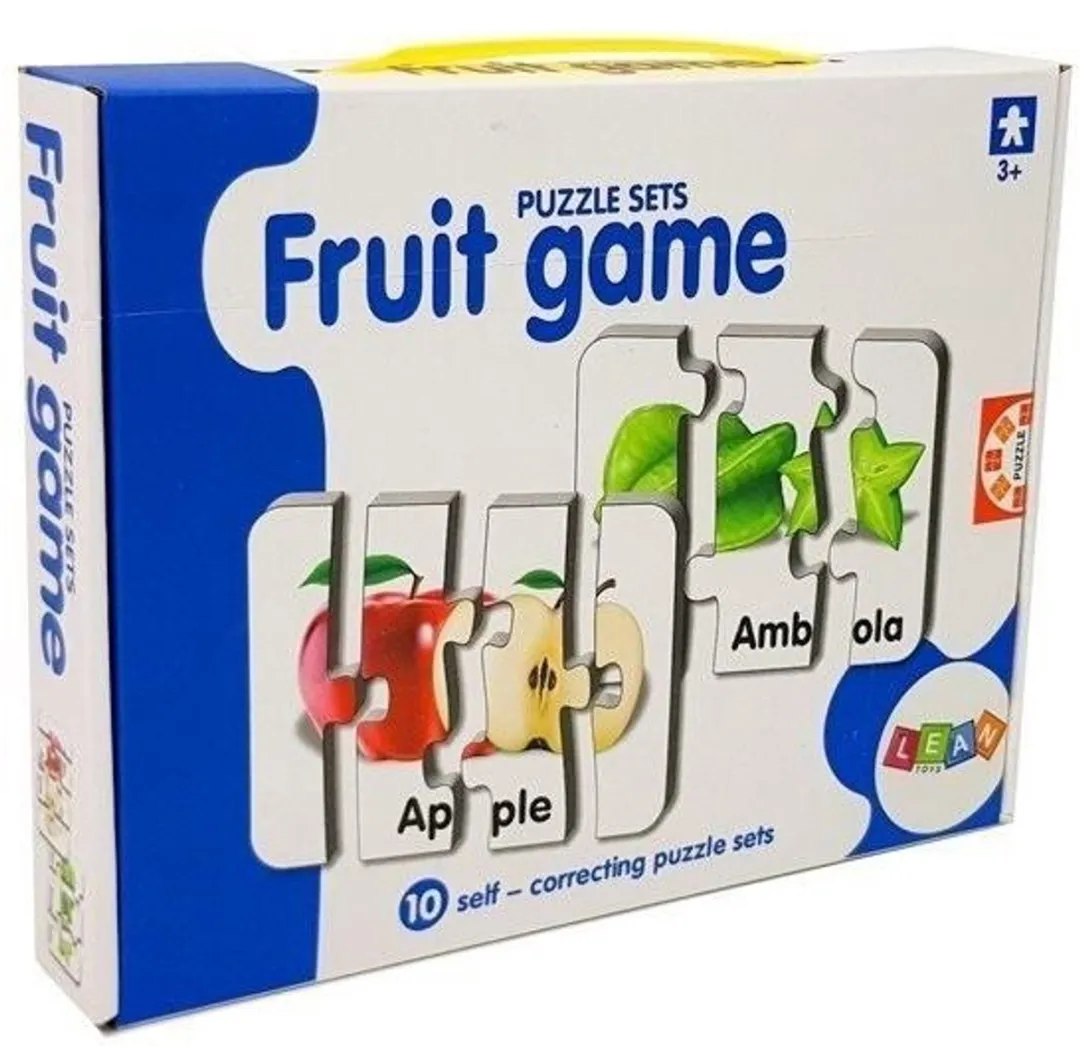 Lean Toys Educatieve Fruitpuzzel