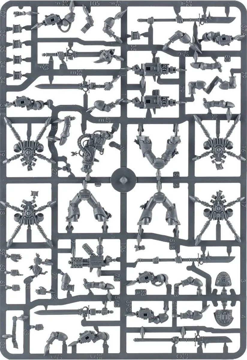 Games Workshop Warhammer 40.000 Grey Knights Strike Squad - 10 Onderdelen