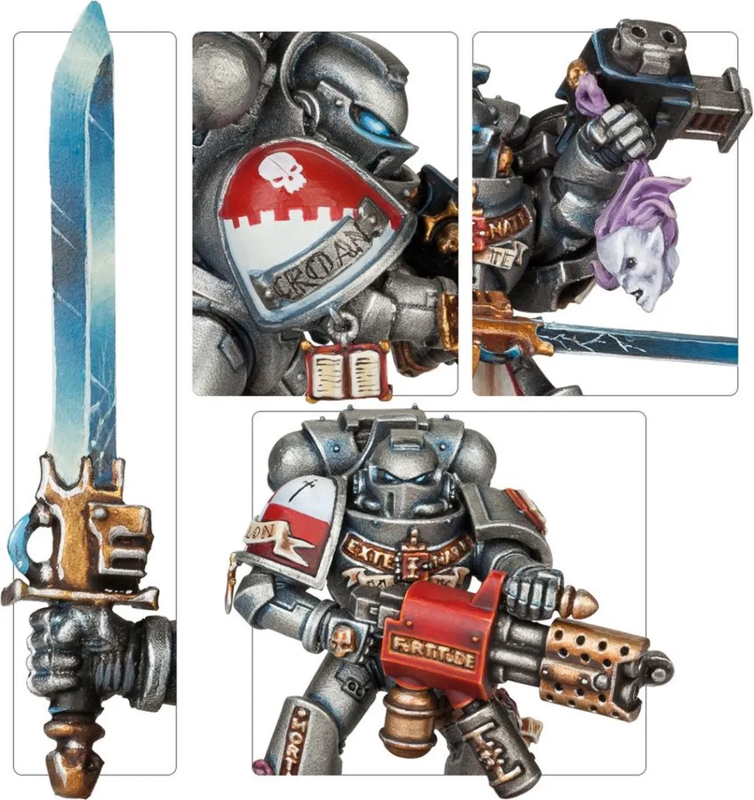 Games Workshop Warhammer 40.000 Grey Knights Strike Squad - 10 Onderdelen