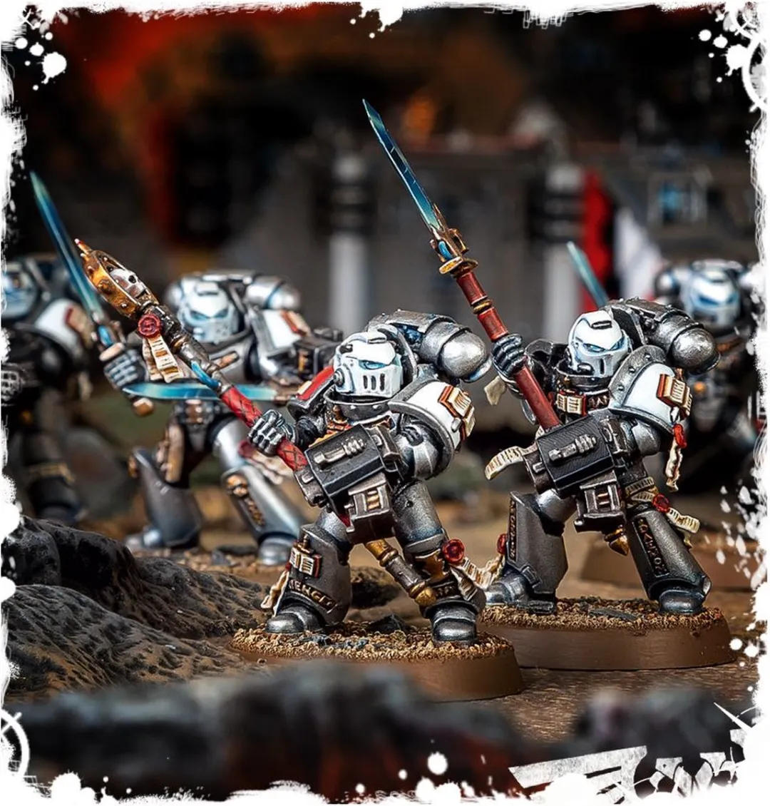 Games Workshop Warhammer 40.000 Grey Knights Strike Squad - 10 Onderdelen