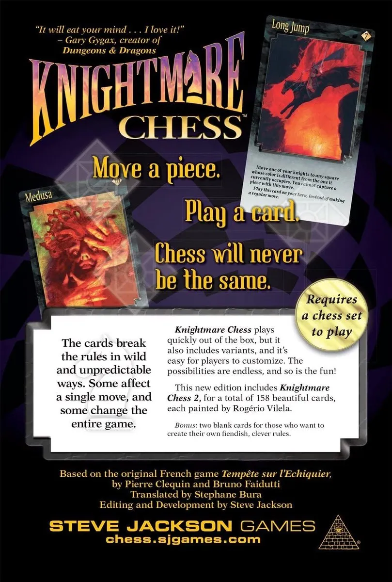 Steve Jackson Games Knightmare Chess Bordspel - 2 Spelers