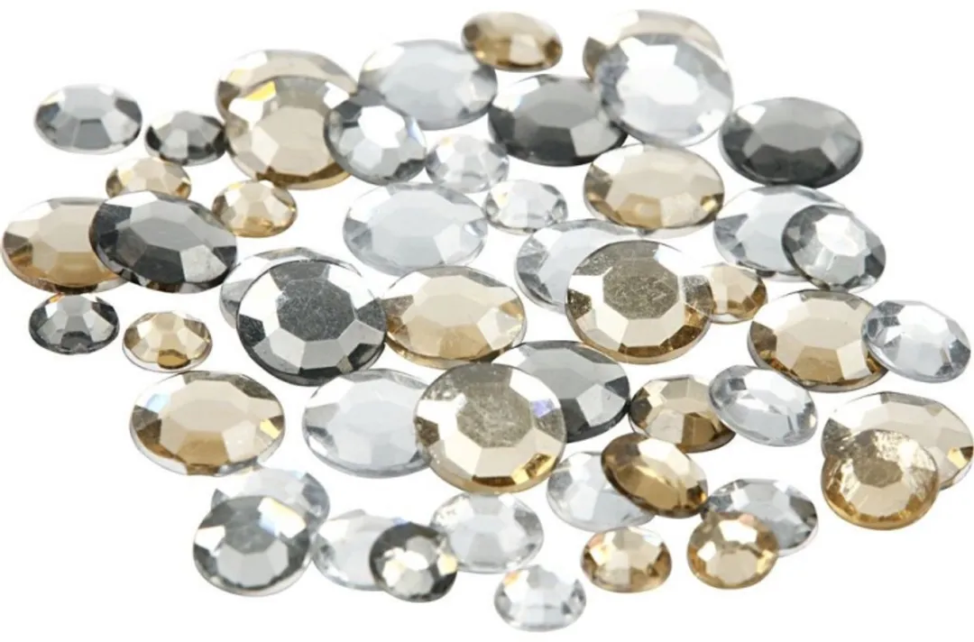 Creativ Company Strasstenen Harmonie Zilver 360 Stuks