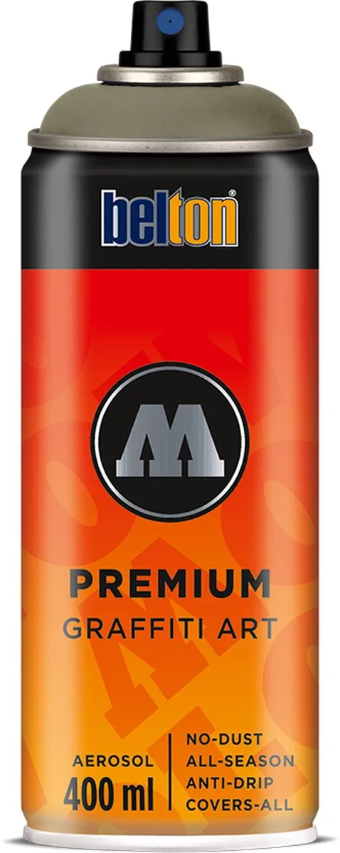 Molotow Belton Premium 400ml Spuitbus Stone Grey Middle