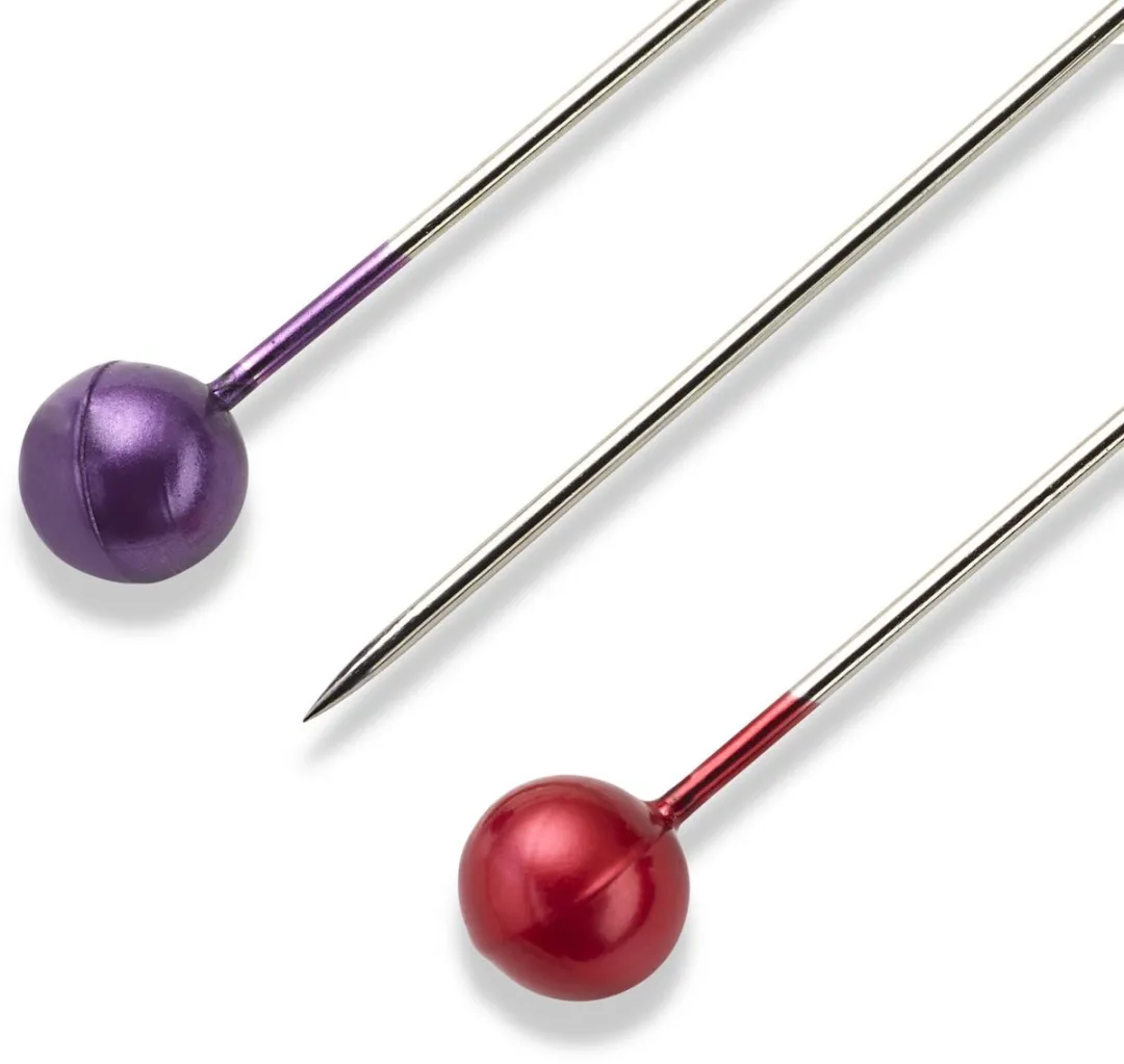 Prym Parelkopspelden 0,58 x 40mm - Staal gehard - 10g - Assorti kleuren