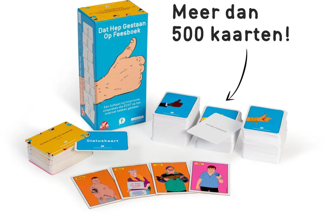 Dat Hep Gestaan Op Feesboek - Basisspel - Nederlandstalig Partyspel