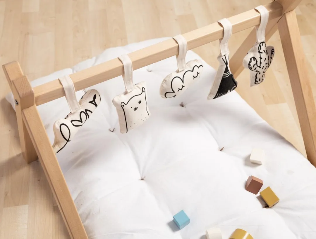 Childhome Tipi Speelgym Scandi Design - Kaki