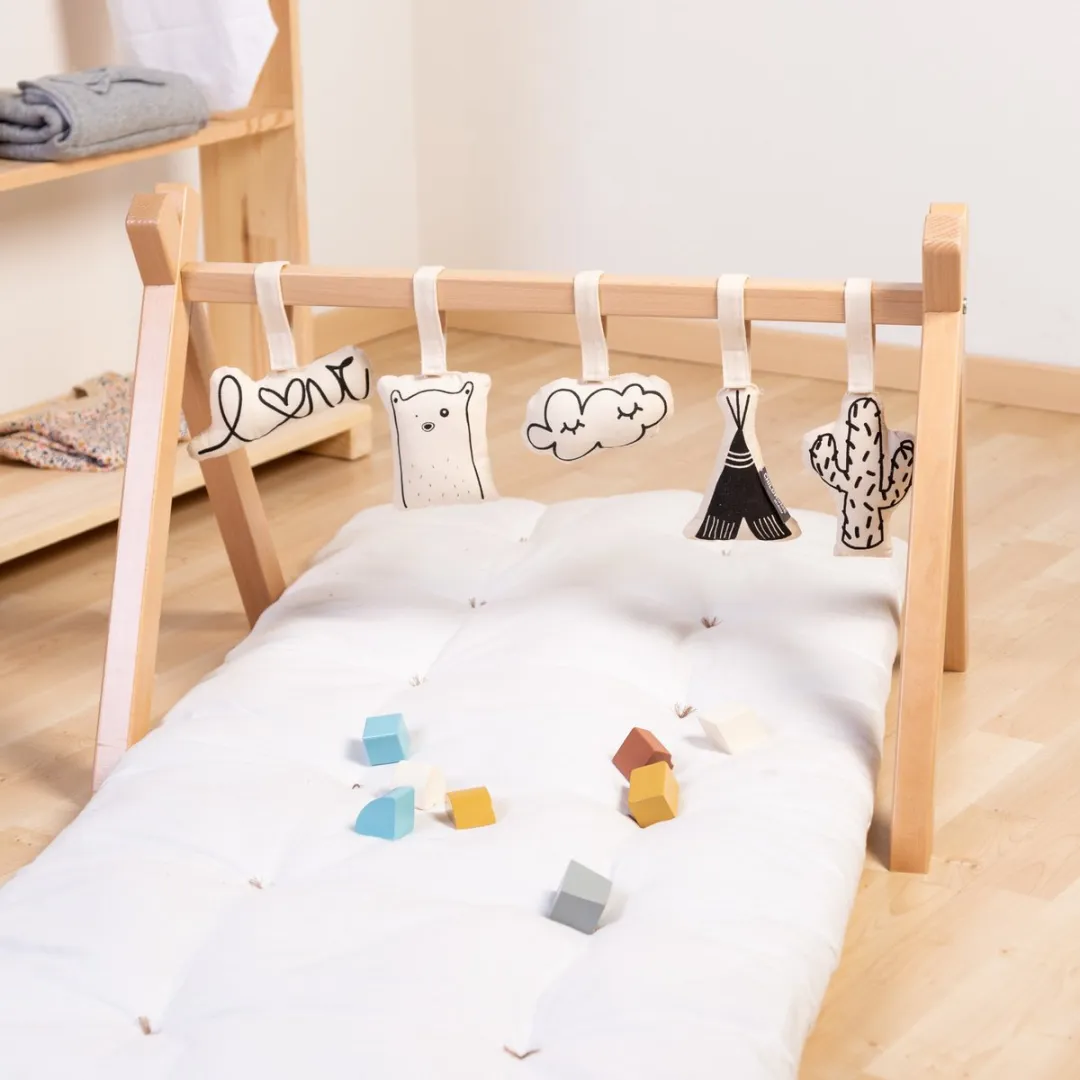 Childhome Tipi Speelgym Scandi Design - Kaki