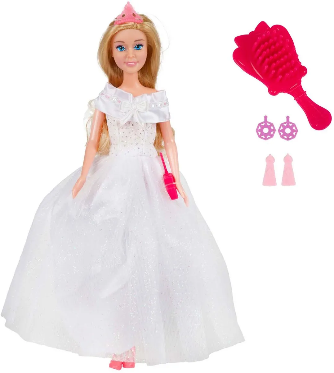 Toi-Toys Lauren Modepop Bruid met Accessoires