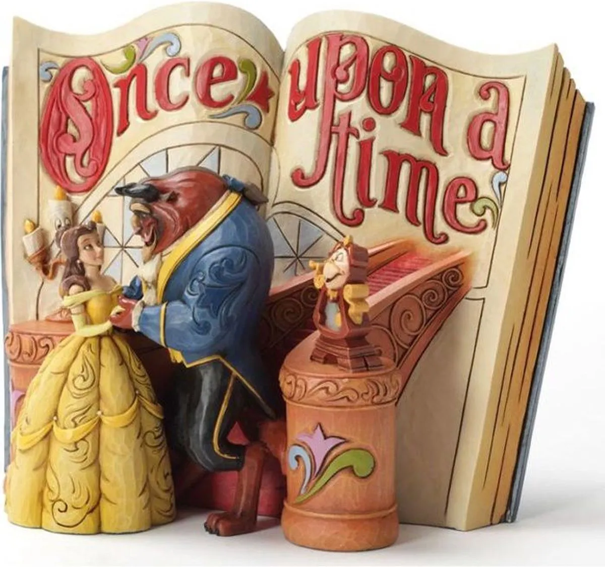 Disney Belle En Het Beest Staand Figuur 16cm - Veelkleurig - afbeelding 3 van 3