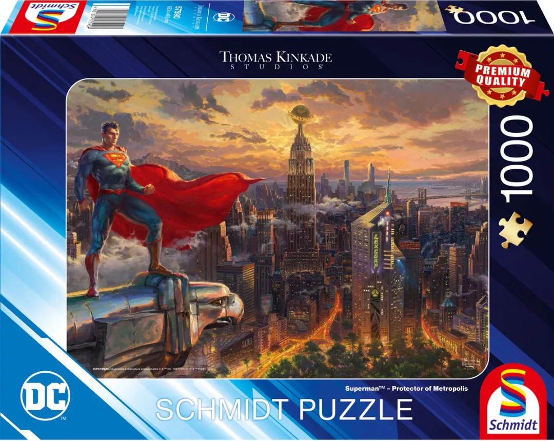 Schmidt Spiele Superman Thomas Kinkade Legpuzzel 1000 Stuks