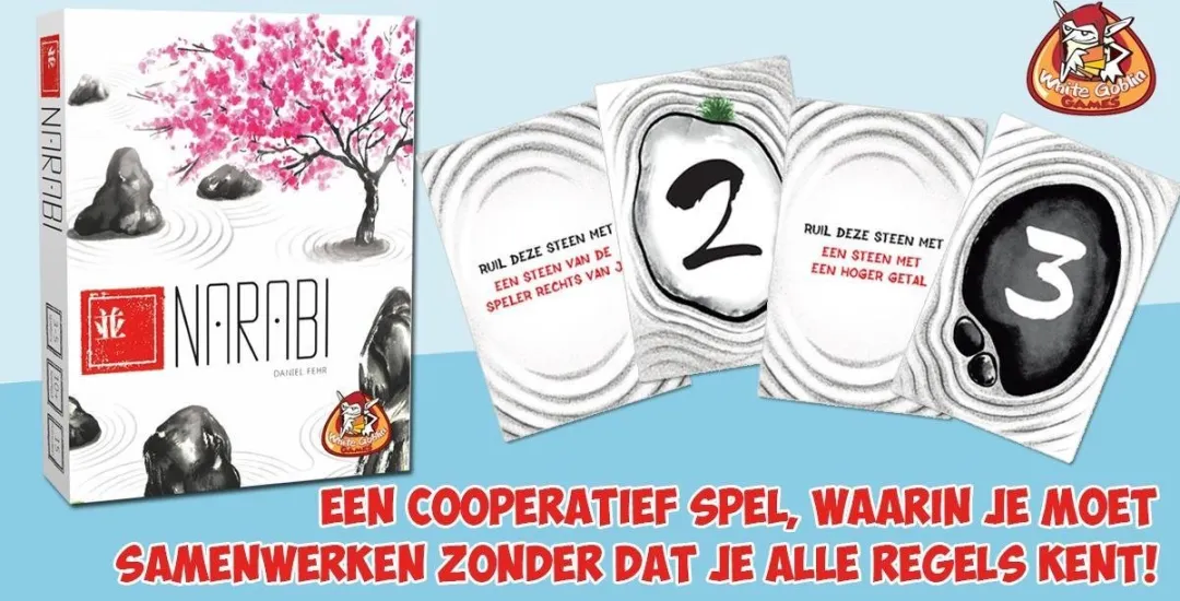 White Goblin Games Narabi Kaartspel WGG1907 - 3-5 spelers