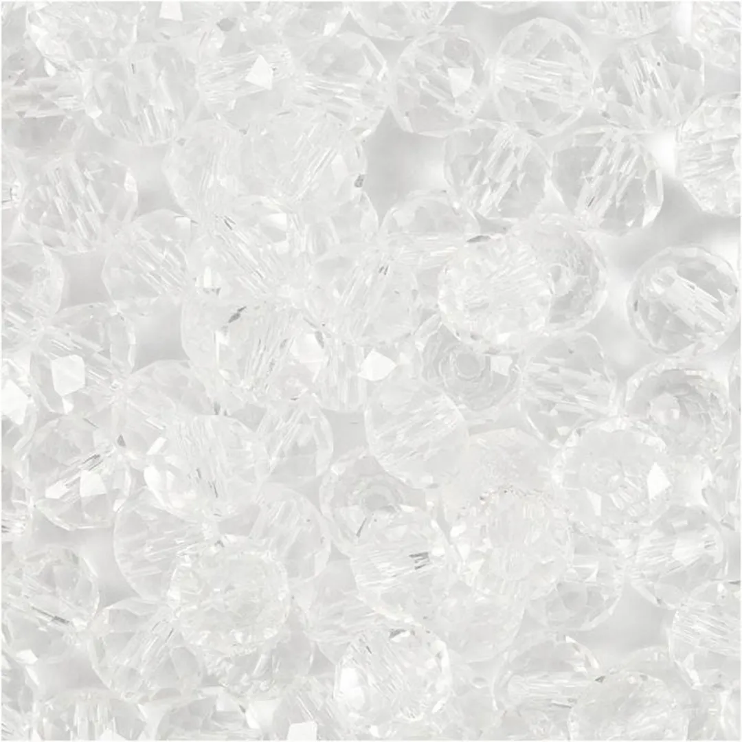 Creativ Company Glas Facet Kralen 5x6mm