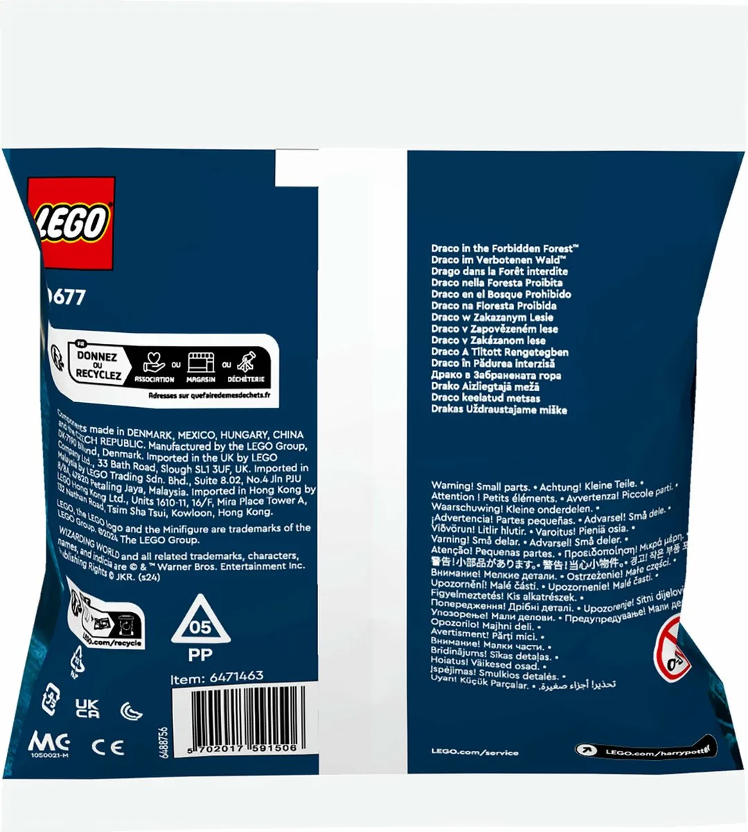 LEGO Harry Potter 30677 Draco in het Verboden Bos - 33 Stukken