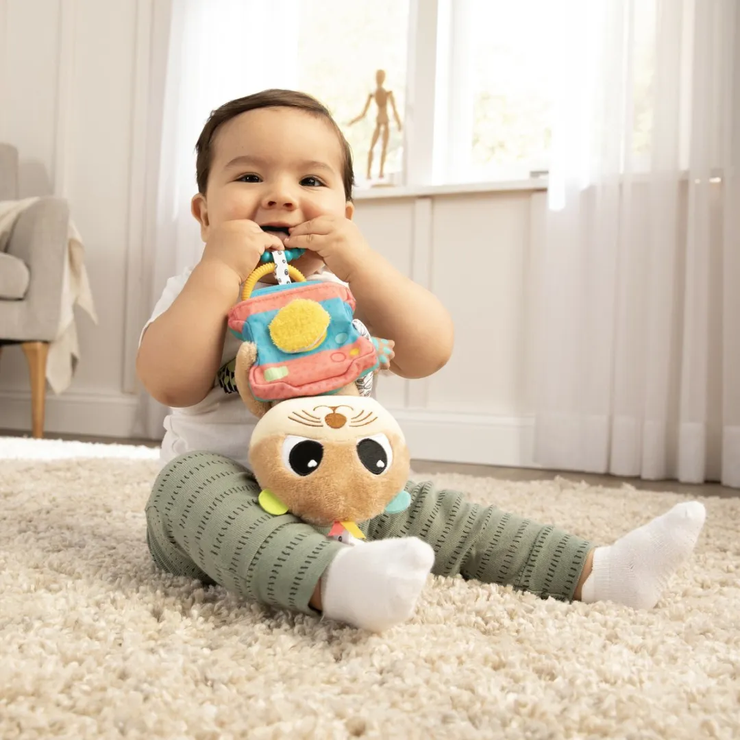 Lamaze Arty Says Cheese - Educatief babyspeelgoed - Spelen en ontdekken - Knuffel