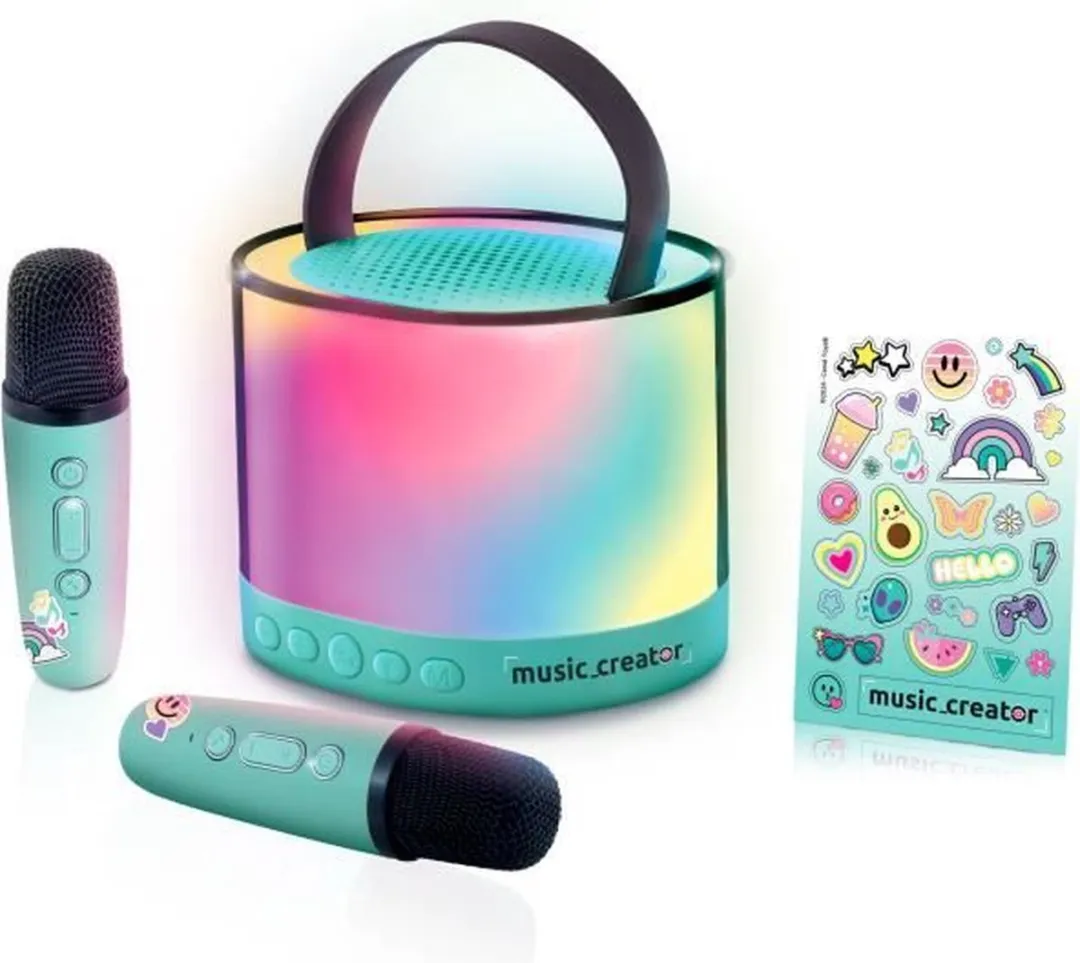 Canal Toys Music Creator Mini Karaoke Station - 2 Microfoons - Multicolor