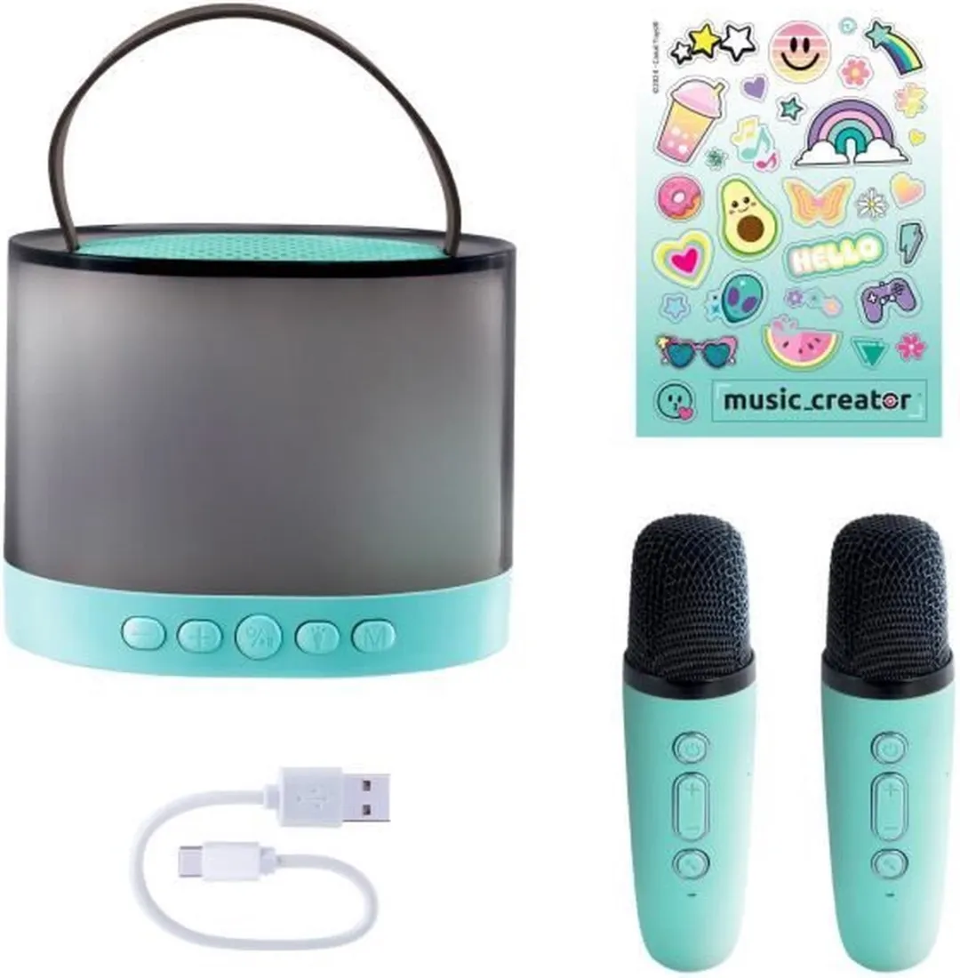 Canal Toys Music Creator Mini Karaoke Station - 2 Microfoons - Multicolor