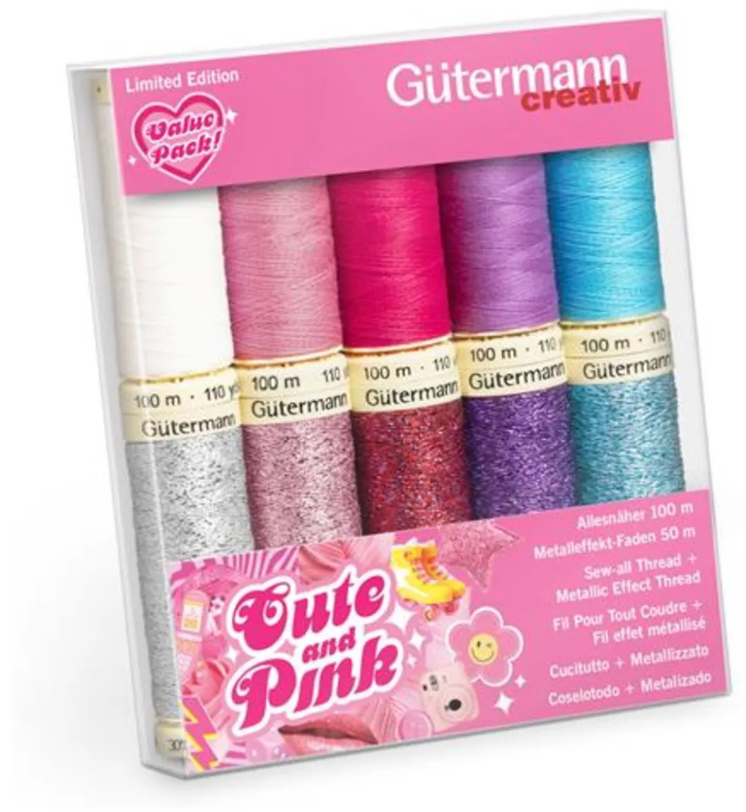 Gutermann Cute & Pink Naaigaren