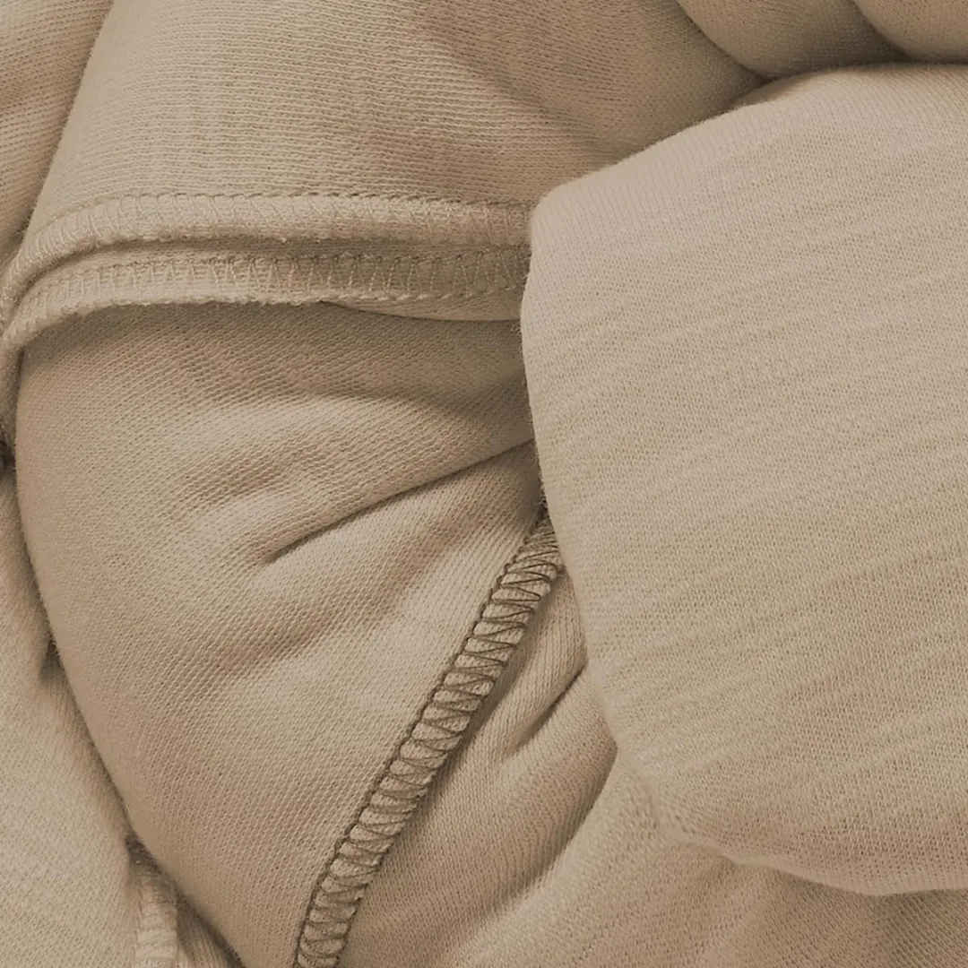 Sling Nougat Elastische babydraagdoek van biologisch katoen (jersey-gebreide stof/zonder elastaan), stabiel en knuffelzacht voor pasgeborenen en baby's vanaf de geboorte (5,10 x 0,60 m)