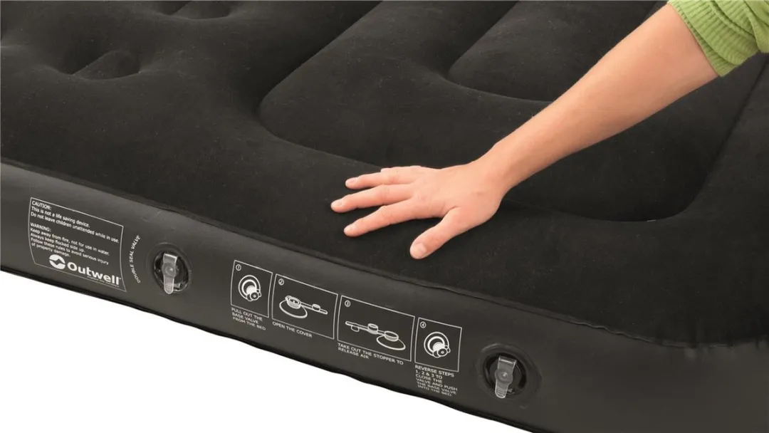 Outwell Flock Classic Two Chamber Campingbed zwart