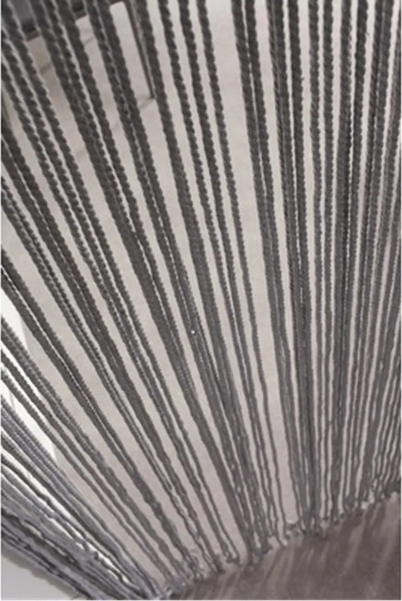 BRUYNZEEL Deurgordijn Vliegengordijn Bladeren Wit 100x220cm