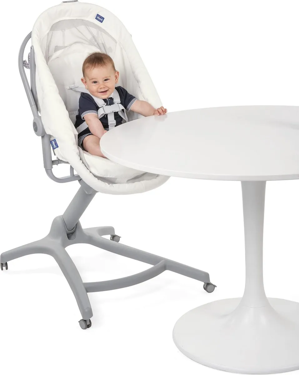 Chicco Baby Hug Air 4-in-1 Wieg/Kinderstoel Wit - afbeelding 4 van 6