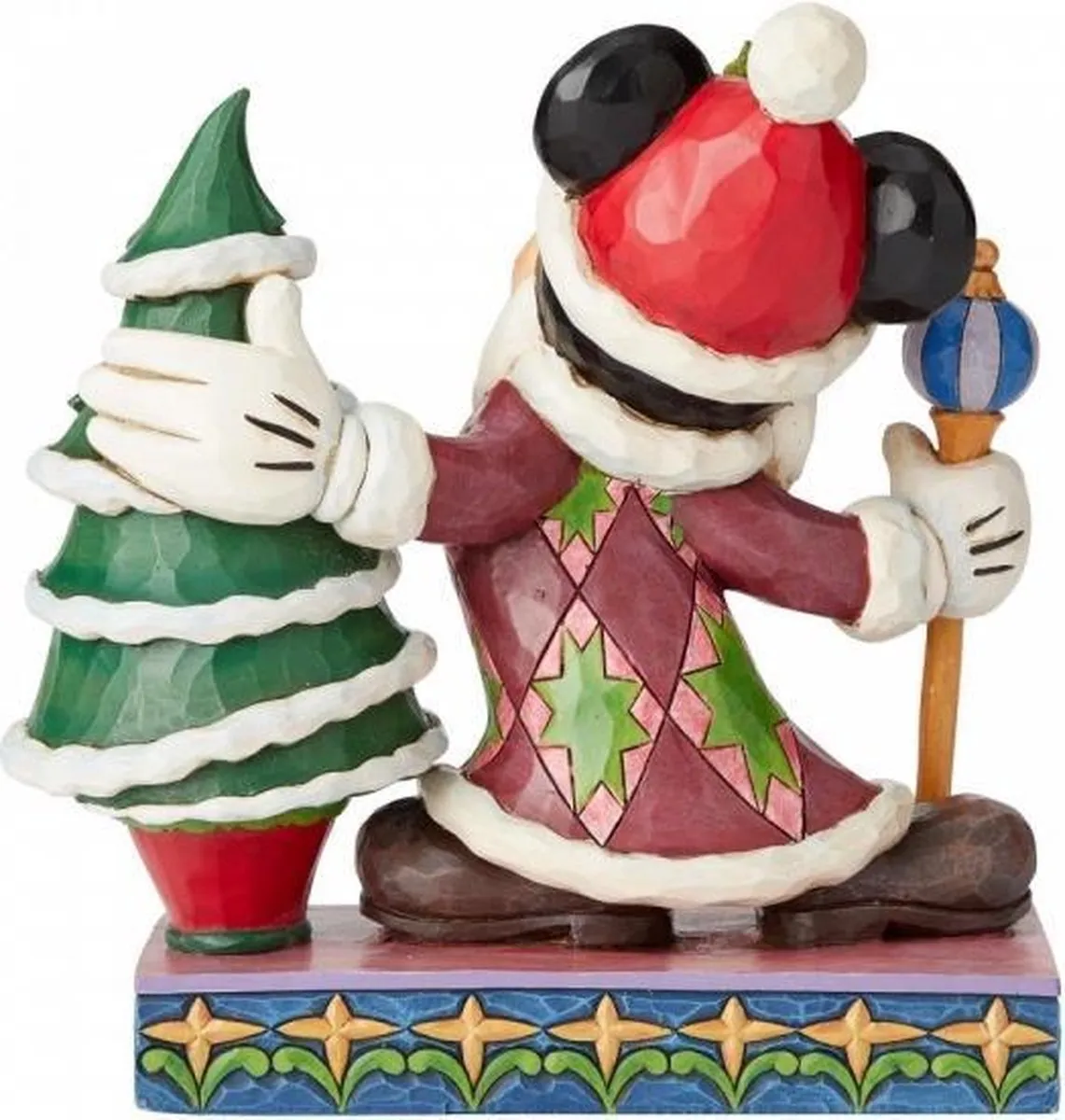 Disney Traditions Jolly ol St Mick Mickey Mouse Santa - 20cm - Multicolor - afbeelding 4 van 5