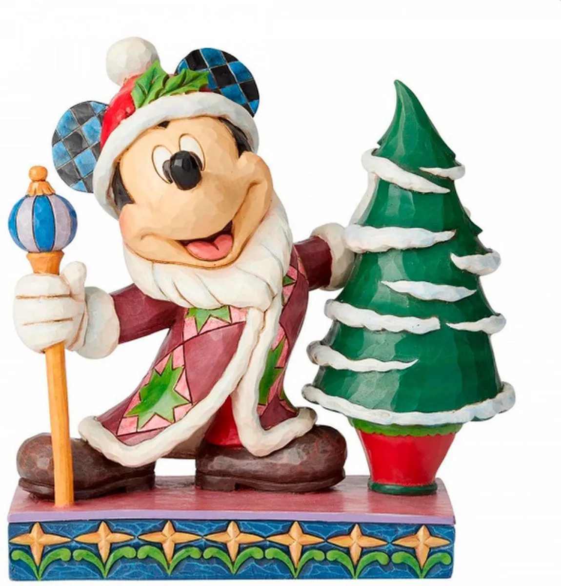 Disney Traditions Jolly ol St Mick Mickey Mouse Santa