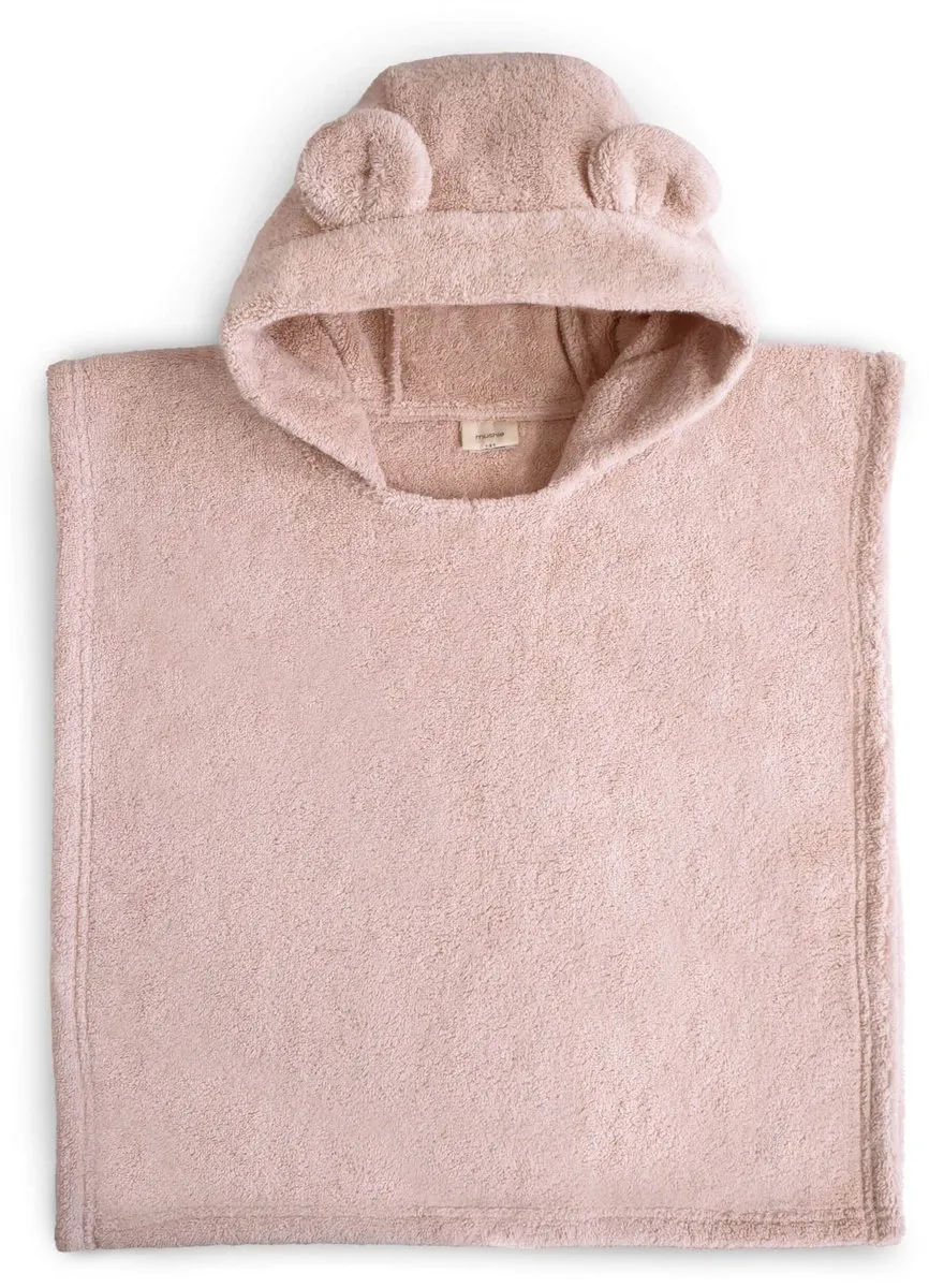 Mushie Poncho Handdoek Beer Blush