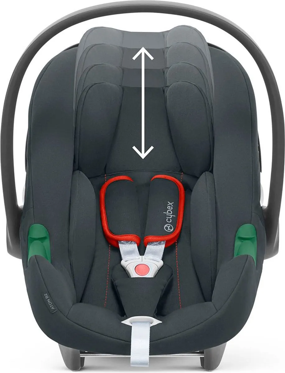 Cybex Aton B2 i-Size Autostoeltje - Zwart/Grijs