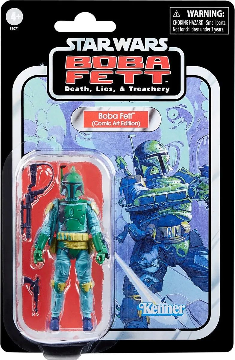 Hasbro Star Wars Boba Fett Death Lies & Treachery Vintage Action Figure - 10cm - Multicolor - afbeelding 2 van 6
