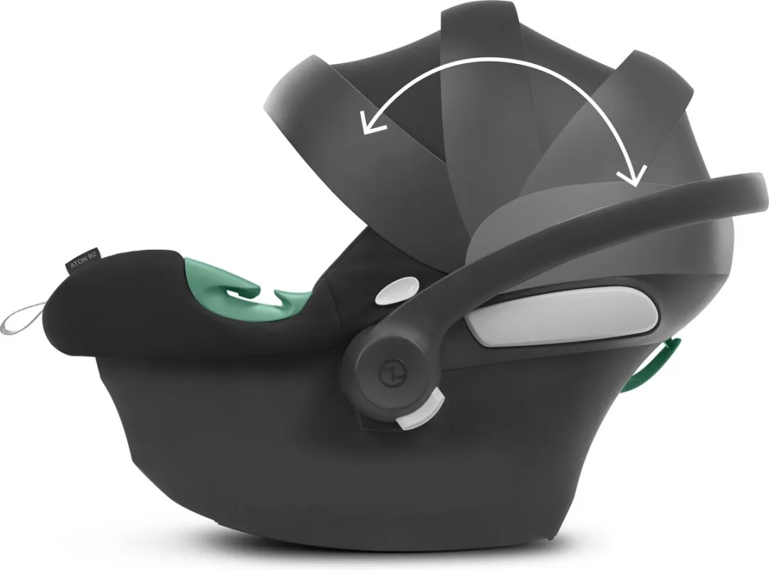 Cybex Aton B2 I-Size Autostoel - Volcano Black