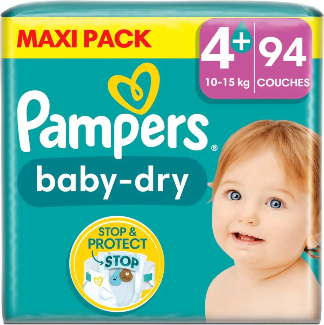 Pampers Baby Dry Maat 4+