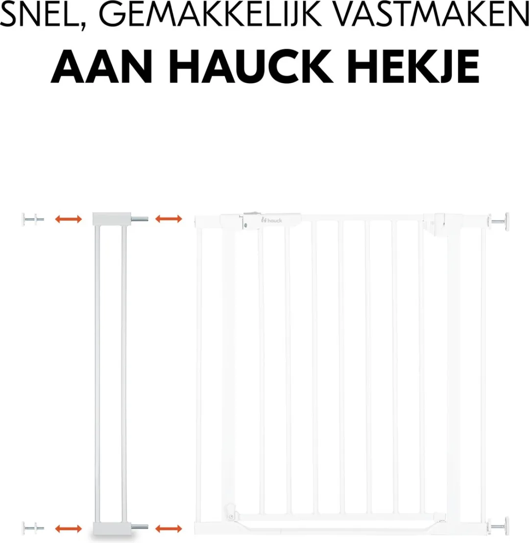 Hauck Safety Gate Verlengstuk 21cm - Wit